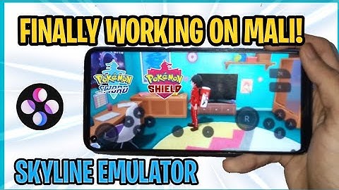 FINALLY POKEMON SWORD ON MALI GPU🔥| SKYLINE EMULATOR