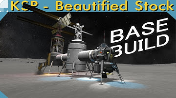 Building a Mun Mining Base | KERBAL SPACE PROGRAM Stream Edit