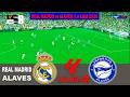 REAL MADRID vs ALAVES | LA LIGA 25/26 | Full Match Simulation PES 2021