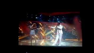 Ell&Nikki performing at Eurovision final 2012