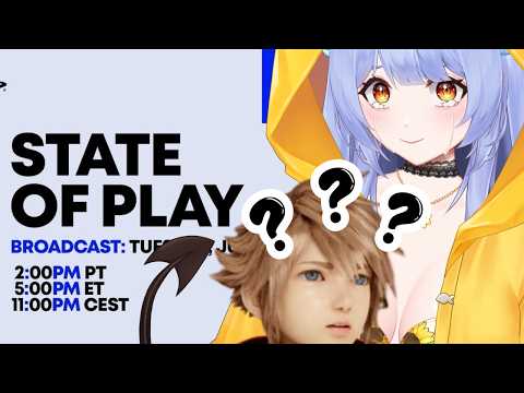 Watching State of Play! 🍿🎮 PLEASE GIVE ME KINGDOM HEARTS 4! 🙏✨ | !gg !merch !youtube ٩(ˊᗜˋ )و✧*