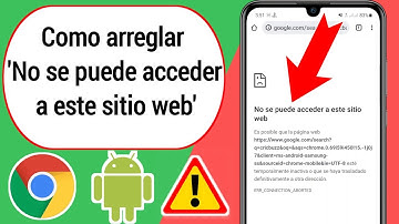 Cómo corregir "No se puede acceder a este sitio web" en Android Chrome
