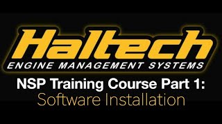 Haltech Elite NSP Training Course Part 1: Software Installation | Evans Performance Academy screenshot 4
