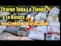 ♻️Tiraron Toda la TIENDA😱a la BASÚRA HICIMOS 2 VIAJES  lleno Dumpster Diving/Lo Que Tiran en usa