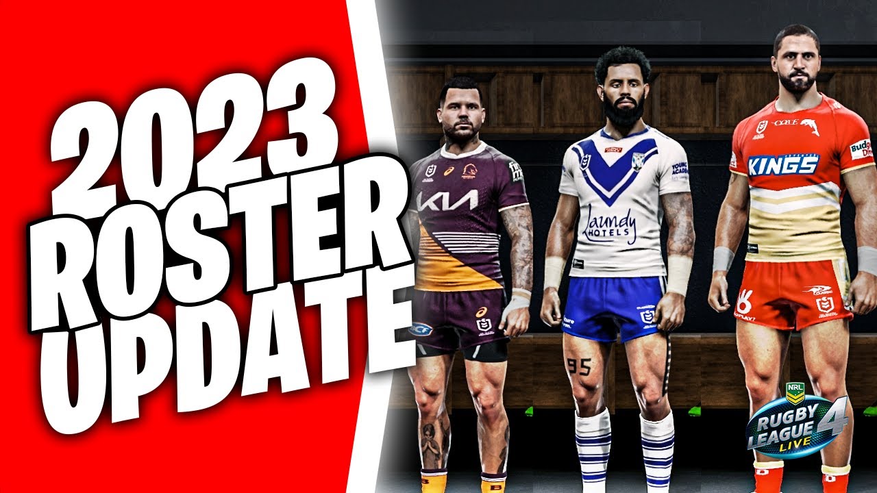 How to get 2023 NRL teams on Rugby League Live 4! EASY.