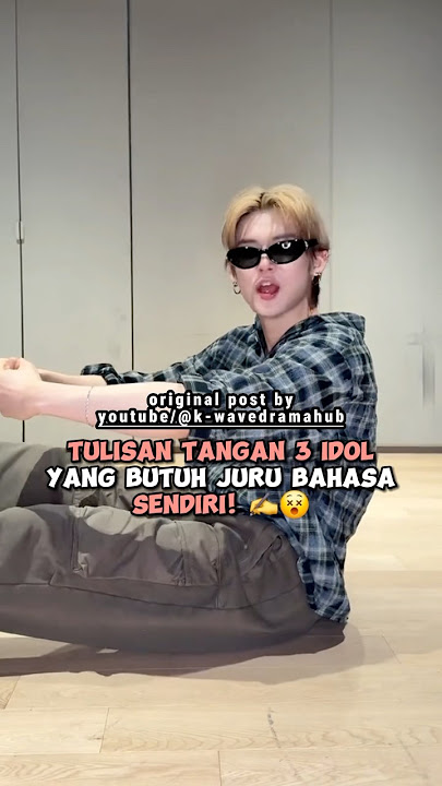 Tulisan Tangan 3 Idol yang Butuh Juru Bahasa Sendiri! ✍️😵#kpop #shorts