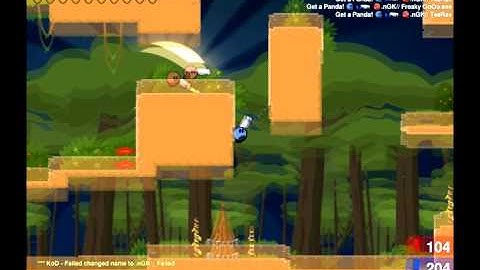 Teeworlds - Instagib Gameplay - toweleeeie