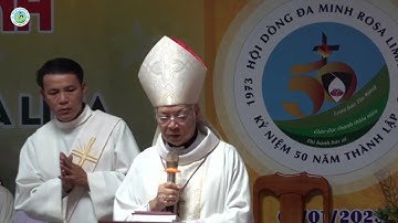 Đức Giám mục GP. Kontum giảng Lễ Năm Thánh của Hội dòng tại Tu xá Mỹ Thạch.