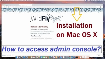 WildFly/Jboss Application Server Installation on Mac OS X