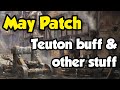 May Patch (AoE2) - Teuton buff & other stuff