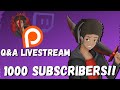 1000 SUBSCRIBERS!! Thank You, Merch, Q&amp;A Livestream, Patreon &amp; More!!