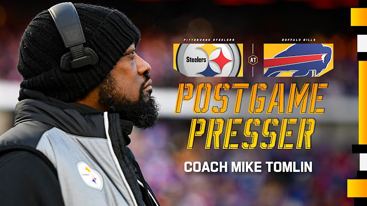 Coach Mike Tomlin Postgame Press Conference (Wild Card at Bills) | Pittsburgh Steelers
