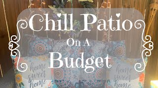 Chill Patio On A Budget