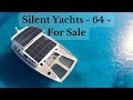 The famous  silent yachts  64  solar wave currently on the market