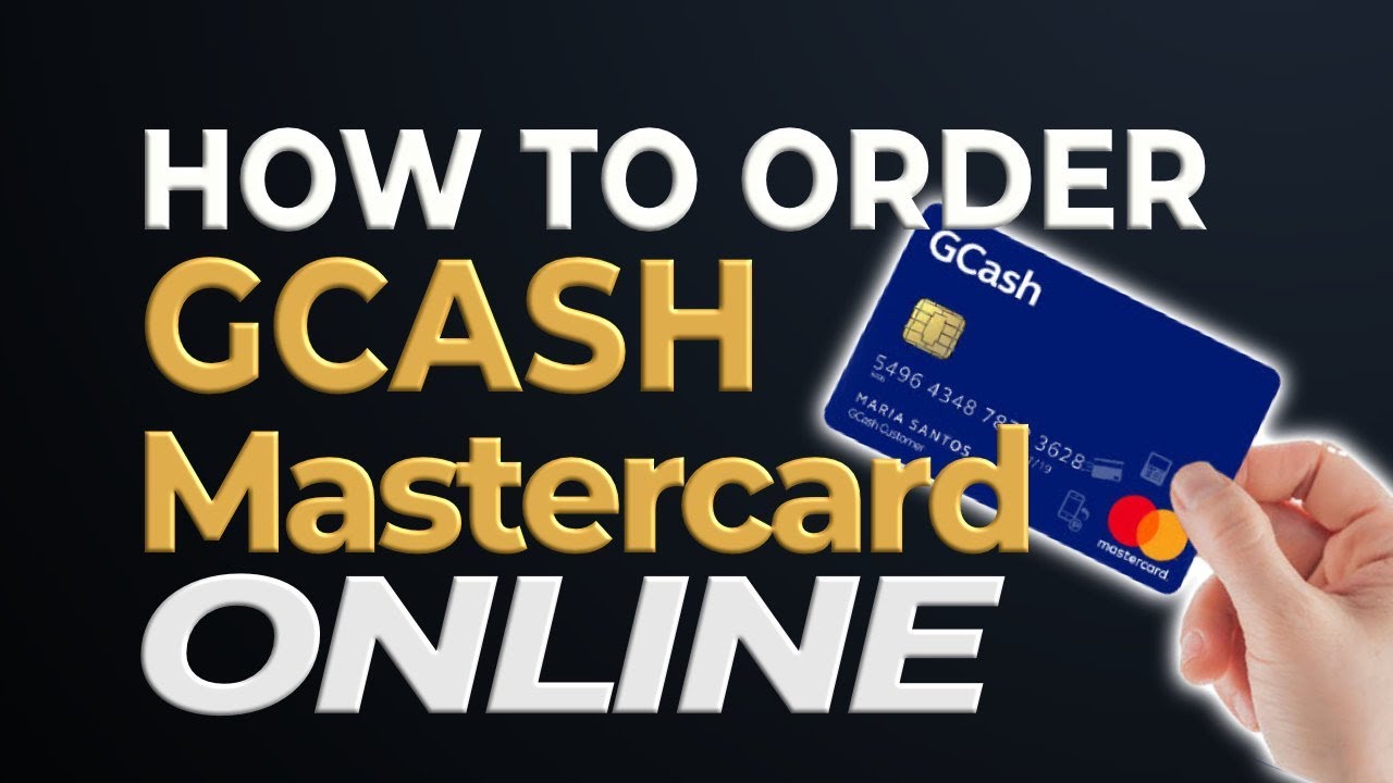Gcash Tutorial How To Order Gcash Mastercard Online Youtube