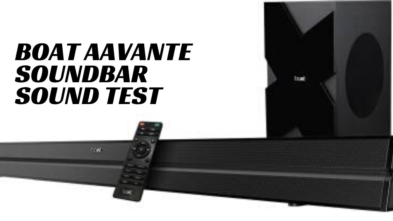Boat Avante Soundbar 1500 Review , Sound Test JP Records YouTube