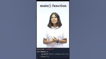 main() function in C  #prishu #happycodingwithprishu #clanguage