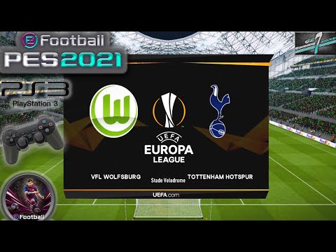 amoda88 x BANTENG369 - VFL Wolfsburg VS Tottenham Hotspur UEL RO32 eFootball PES 2021 || PS3 Gameplay Full HD 60 Fps
