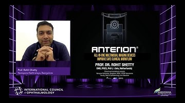 ANTERION®: All-in-one multimodal imaging devices improve safe clinical workflow- Prof. Rohit Shetty
