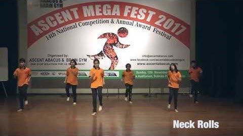 Brain Gym Exercises for Improving Focus & Concentration by Ascent Abacus & Brain Gym Students !