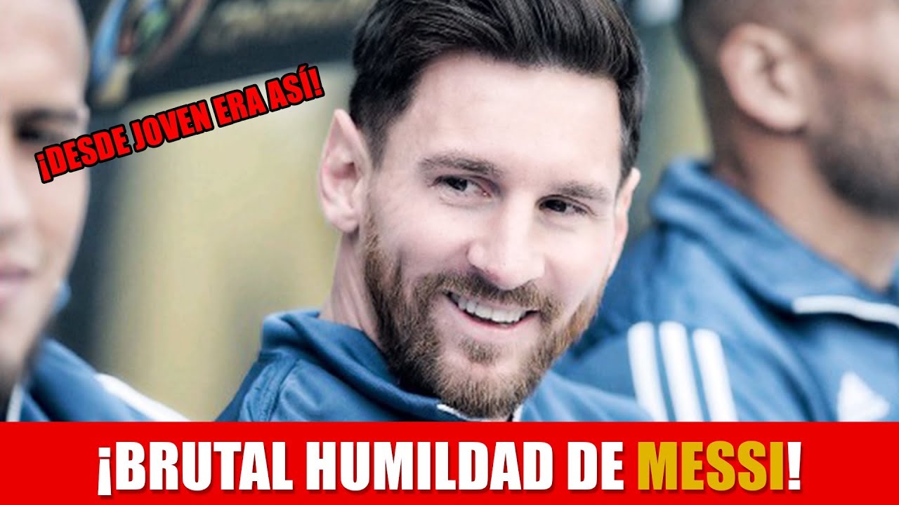 LA INCREÍBLE HUMILDAD DE MESSI | ESTOESFUTBOL #messi #balóndeoro