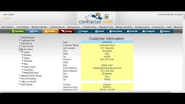 Contractor Rush Contractor Management Software - Work Orders