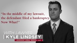 Ask A Lawyer: In the middle of my lawsuit, the defendant filed bankruptcy. Now What?
