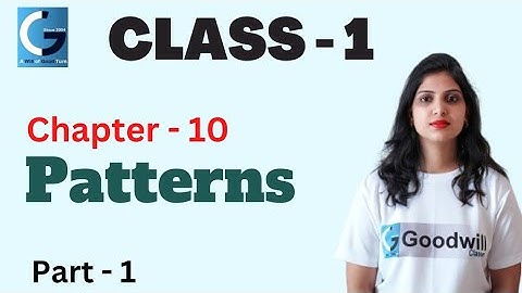 Class 1 NCERT Math Magic Chapter 10 Patterns Part 1 || Preeti Koli || Mini Goodwill Classes