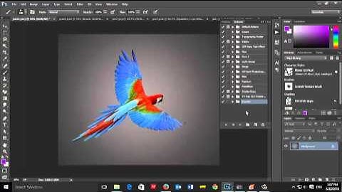 How to use sparkle Action Photoshop