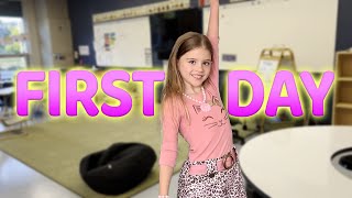 Octavia's FIRST DAY Of Kindergarten!! (What is Kindergarten LIKE?)