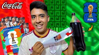 Así conseguí TODAS las ESTAMPITAS de COCA COLA y PANINI del MUNDIAL 2026