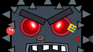 Geometry Dash vs Red Ball Animation - The End