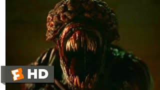 Resident Evil: Welcome to Raccoon City (2021) - Licker vs. Lisa Trevor Scene (8/10) | Movieclips