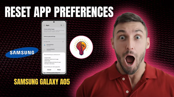How To Reset App Preferences On Samsung Galaxy A05 – Step by Step Guide
