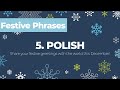 Festive Phrases Quiz