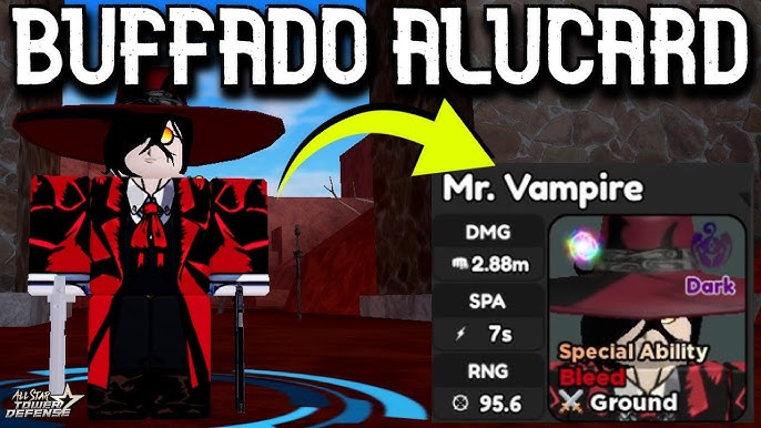 Mr. Vampire (Alucard), Roblox: All Star Tower Defense Wiki