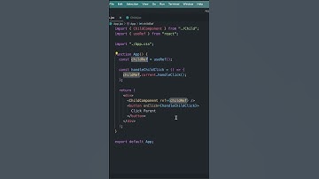 useImperativeHandle Hook in React - JavaScript Shorts