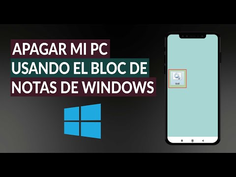 Cómo Apagar un Ordenador Utilizando el Bloc de Notas de Windows - Fácil y Rápido