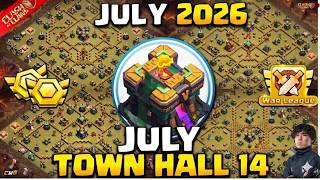 BEST-05 UNBEATEN TH14 WAR / TROPHY / CWL BASE WITH COPY LINKS|| TH14 BASE ANTI AIR AND GROUND ATTACK
