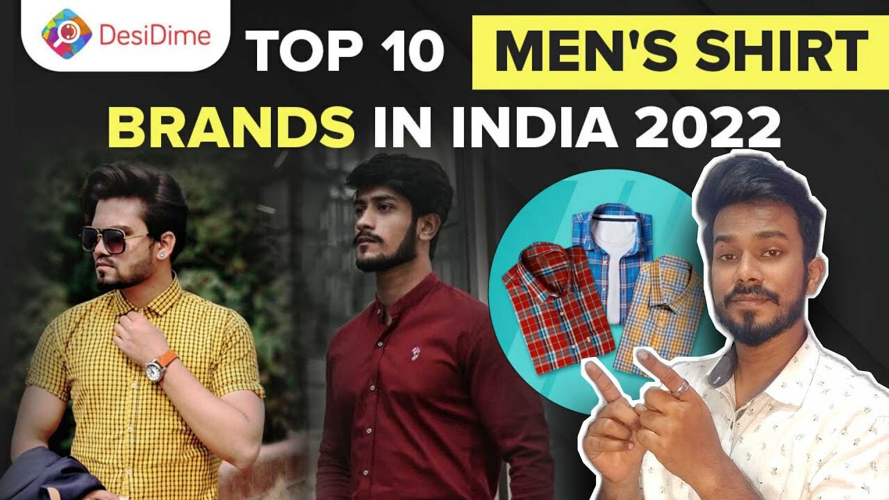 Top 10 Best Men's Shirt Brands in India | Top Shirt Brands In India ...