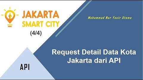 API Jakarta: Membuat Halaman Detail Nama Kota dari Puskesmas Jakarta Menggunakan API (4/4)