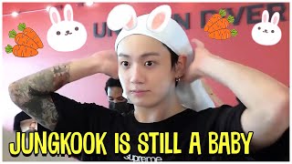 Jungkook BTS Menjadi Bayi yang Lucu