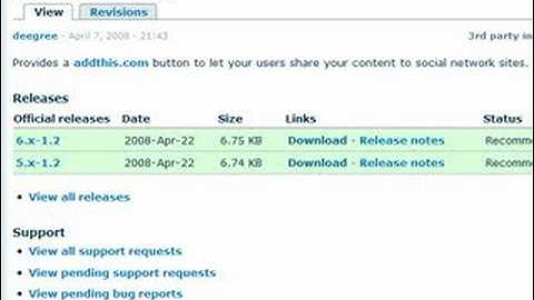 module Drupal : Add This Button / Add to Any