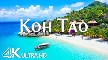 Koh Tao 4K – Pristine Beaches, Crystal Waters & Thailand’s Hidden Gem with Relaxing Music
