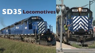 Where Did MRL's SD35 Fleet Go? Great Lakes Central!