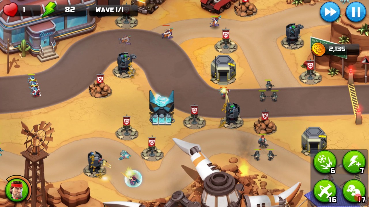 Alien Creeps TD - Level 11-Jo's Diner - Spec Ops