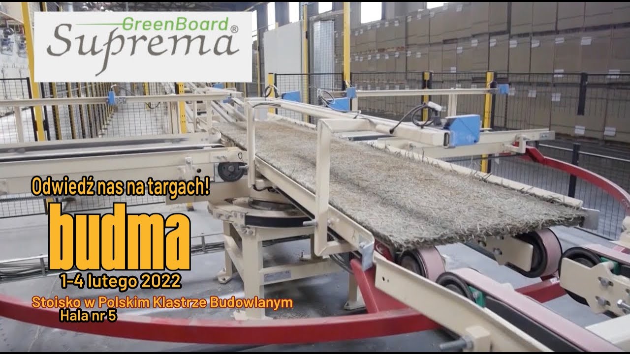 Produkcja płyt GreenBoard Suprema