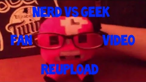 Epic Rap Battle Nerd v.s. Geek fan video (RE-UPLOAD)
