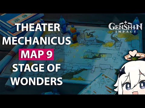 Dream Pavilion | map 9 Theater Mechanicus: Stage Of Wonders | Genshin Impact