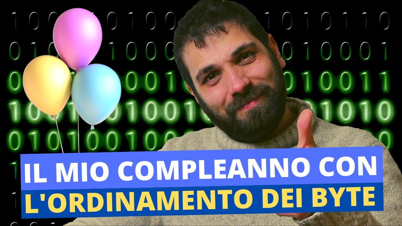 ORDINAMENTO dei BYTE spiegato semplicemente con le DATE - AFK UNDER THE ...